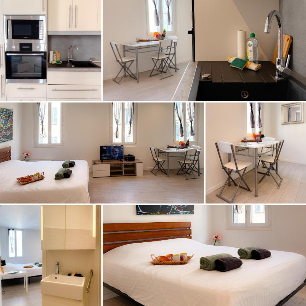 Appartement Le Clemenceau By Apirent #cosy #200m Des Plages #wifi Cannes